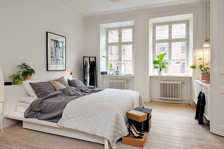 Scandinavian design bedroom