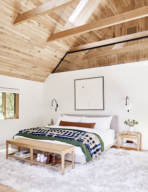 scandi bed Calming Colour