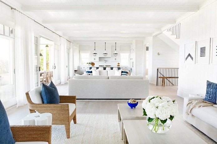 Hamptons home with various quality furniture